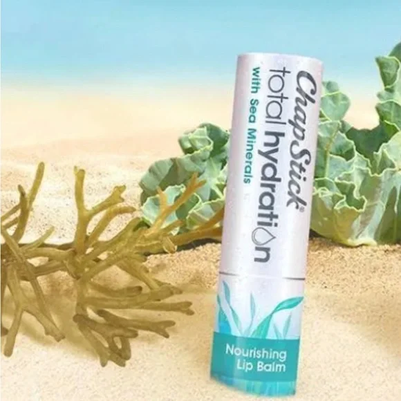 3 ChapStick Total Hydration Nourishing Lip Balm with Sea Minerals, 0.12oz New! - Picture 3 of 14